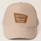 Casquette Réserve forestière de Roosevelt (signe) (Devant)