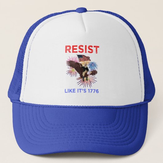 Casquette Résistez comme c'est 1776 (Devant)