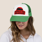 Casquette RESPECTEZ LE SQUATCH ! Ressemblez à un PRO en (En situation)
