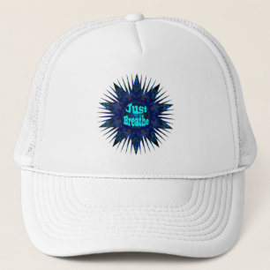 Casquette Respire, Blue Yoga Star,