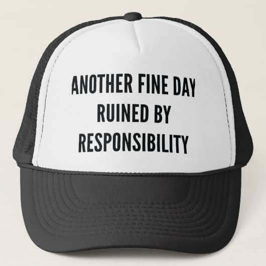 Casquette Responsabilité (Devant)
