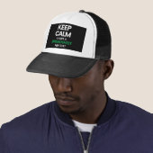 Casquette Restez calme J'ai une feuille de calcul pour ça -  (En situation)