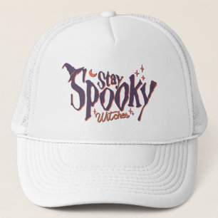 Casquette Restez Éffrayant sorcière Halloween drôle