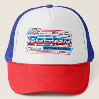 Casquette Restez forts Boston Massachusetts Sports