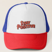 Casquette Restez positif (Devant)