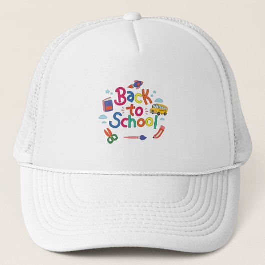 Casquette Retour à l'école (Devant)