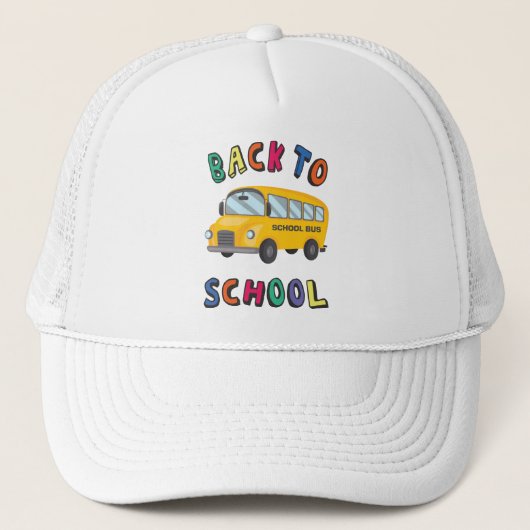 Casquette Retour à l'école (Devant)