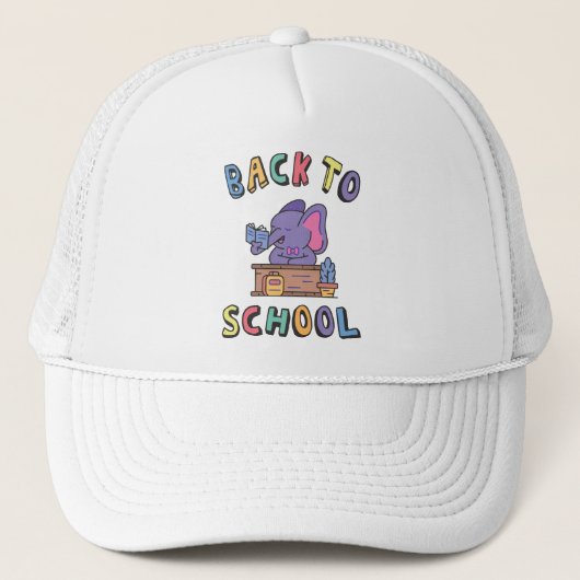 Casquette Retour à l'école (Devant)