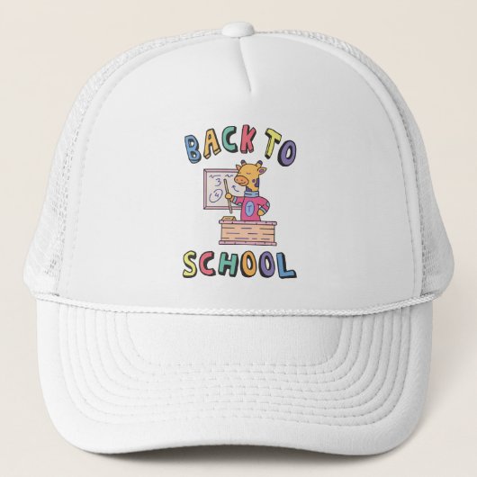 Casquette Retour à l'école (Devant)
