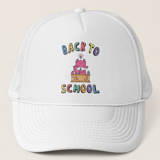 Casquette Retour à l'école (Devant)