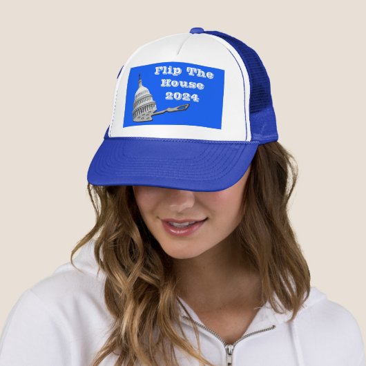 Casquette Retourner Le Vote De La Chambre Bleu 2024 (En situation)