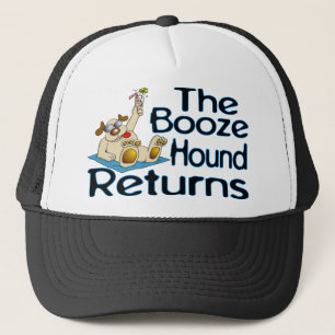 Casquette Retours de chien de boissons alcoolisées
