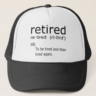 Casquette Retraité