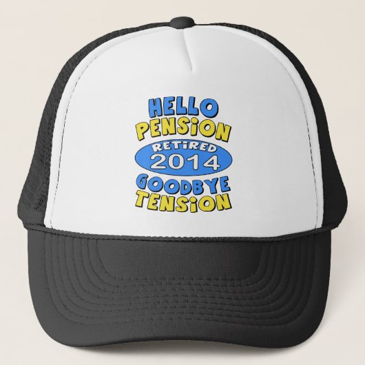 Casquette Retraite 2014 (Devant)