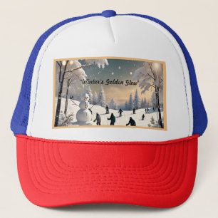 Casquette "Retraite des forêts de neige"