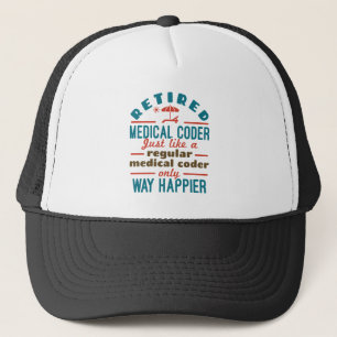 Casquette Retraité Médicale Coder Funny Retraite Happier