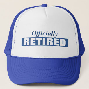 Casquette Retraité officiellement