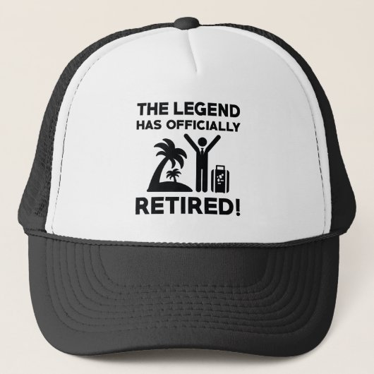 Casquette Retraité officiellement (Devant)