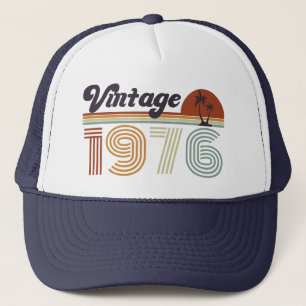 Casquette Retro 49e anniversaire, Vintage 1976