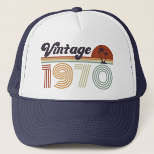 Casquette Retro 55e anniversaire, Vintage 1970