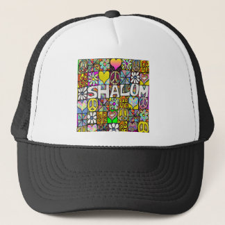 Casquette Rétro 60s Psychédélique Shalom AMOUR