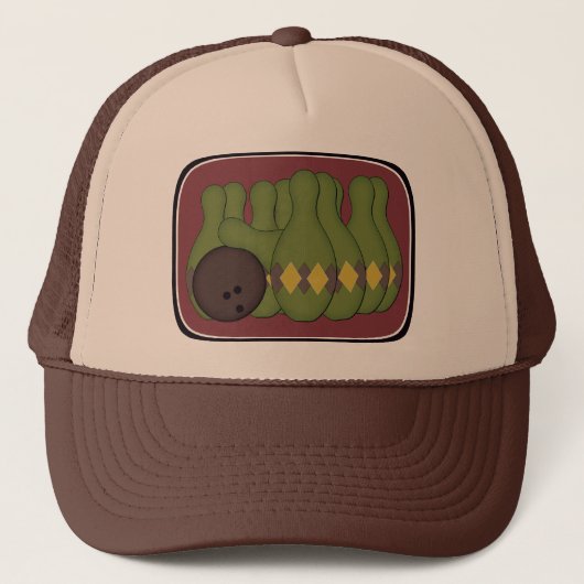 Casquette Retro Bowling (Devant)