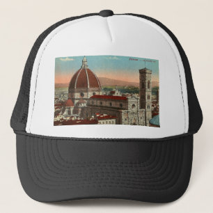 Casquette Rétro cathédrale vintage de Florence Italie Ital
