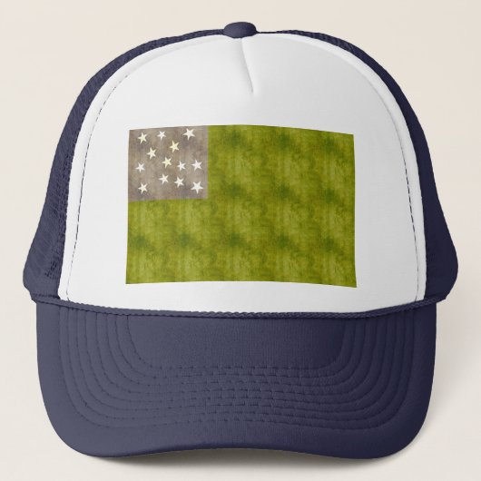 Casquette Rétro drapeau vintage de République du Vermont (Devant)