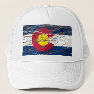 Casquette Rétro drapeau vintage d'état du Colorado