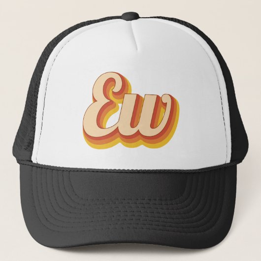 Casquette Retro Ew (Devant)