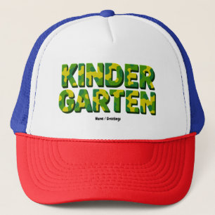 Casquette Retro Gardergarten Boys Enseignant Camouflage Amus