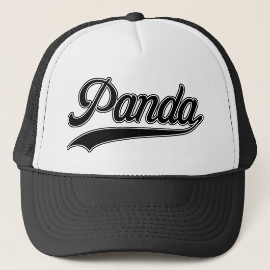 Casquette Rétro panda (Devant)