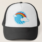 CASQUETTE RETRO RAINBOW (Devant)