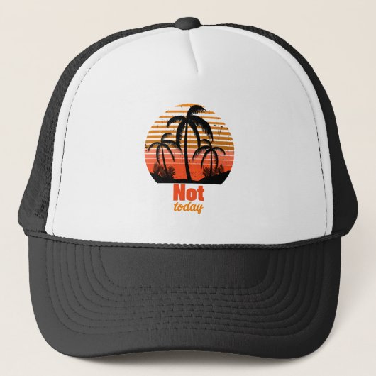 Casquette Retro Sunset (Devant)