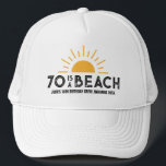 Casquette Retro Sunset 70th 80th 90th Birthday Crew Squad<br><div class="desc">Retro Sunset 70th 80th 90th Birthday Crew Squad Trucker Chapeau</div>
