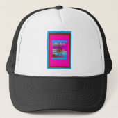 Casquette Retro USA Stronger Together Abstrait Art Print (Devant)