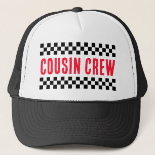 Casquette Réunion de famille rétro avec l'équipage de Cousin