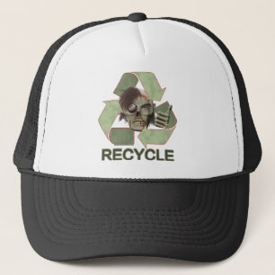Casquette Réutilisez le zombi