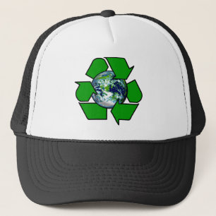 Casquette Réutilisez pour la terre de planète