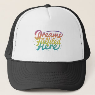Casquette Rêves réalisés ici