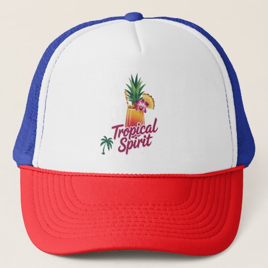 Casquette Rêves Tropicaux (Devant)