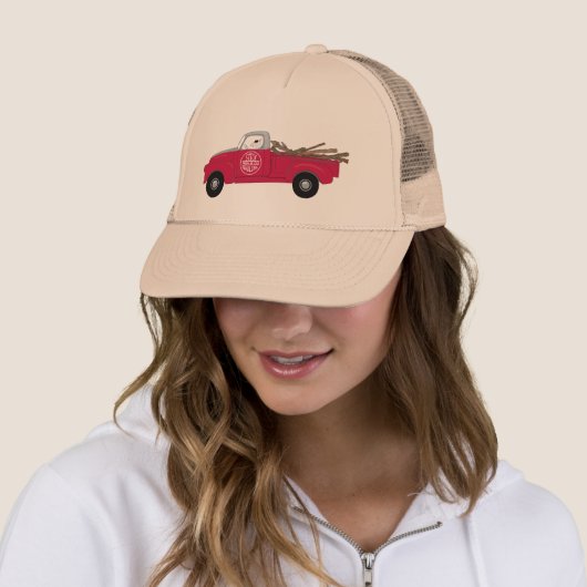 Casquette Rex et Red Truck (En situation)