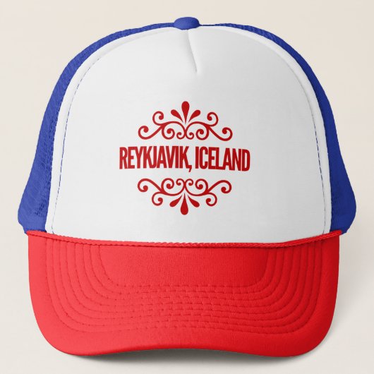 Casquette Reykjavik, Islande (Devant)