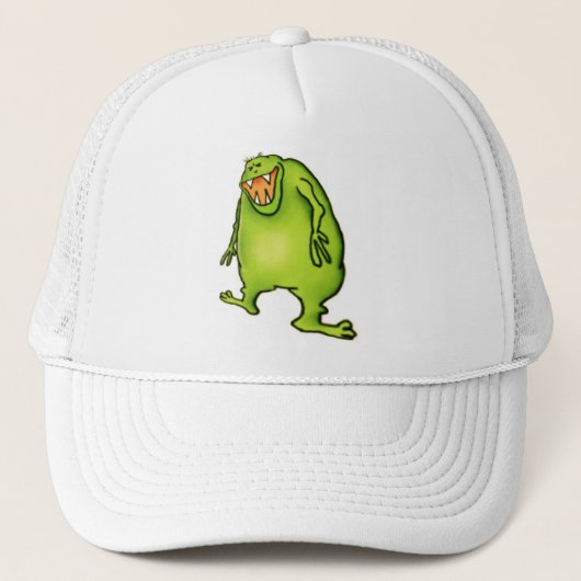 Casquette riant de monstre (Devant)