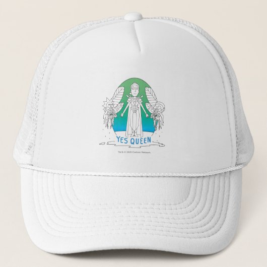 Casquette RICK ET MORTY™ | Oui Reine (Devant)