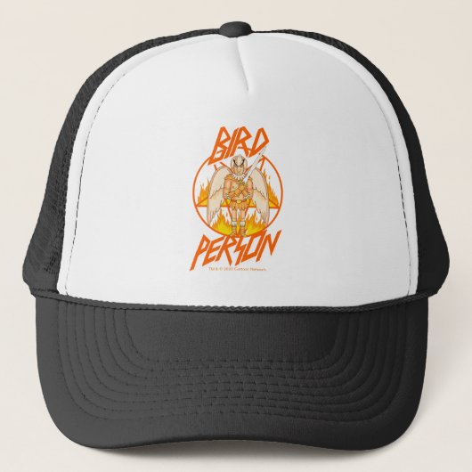 Casquette RICK ET MORTY™ | Pentagramme d'oiseaux (Devant)