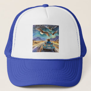 Casquette Rick London Conduisant Dans Le Noir Bande Dessinée