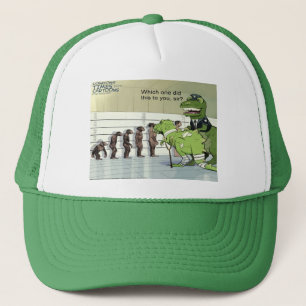 Casquette Rick London Drôle de dinosaure police lineup