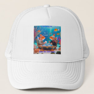 Casquette Rick London Fish Jouer "Go Fish" Carte Game Comic