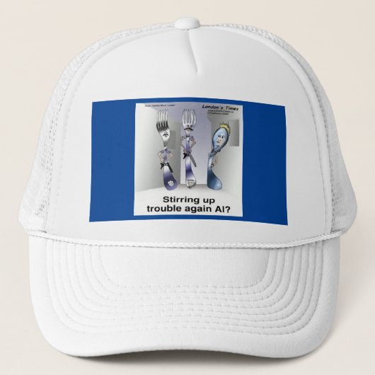 Casquette Rick London Funny Silverware Police (Devant)